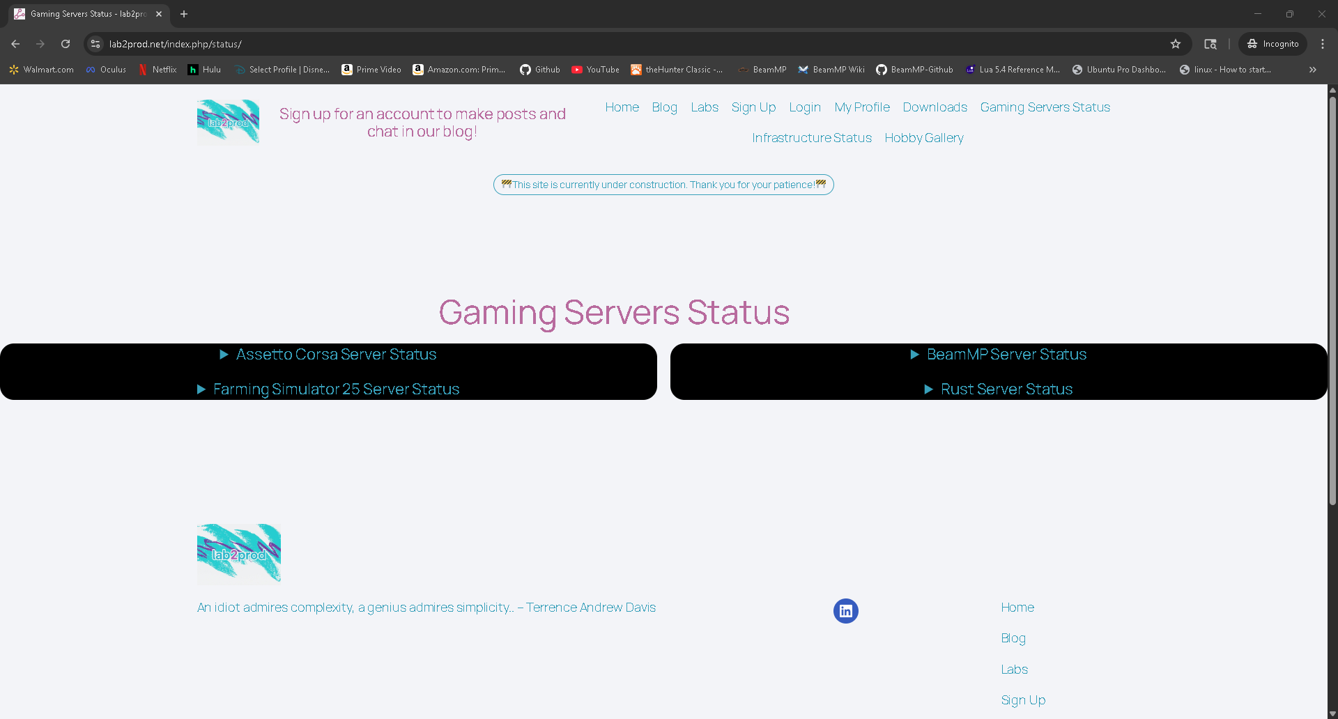 Changes Coming